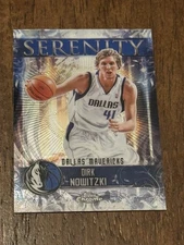 2025-26 Topps Chrome NBA Dirk Nowitzki Serenity Insert  Mavs HOF 🔥
