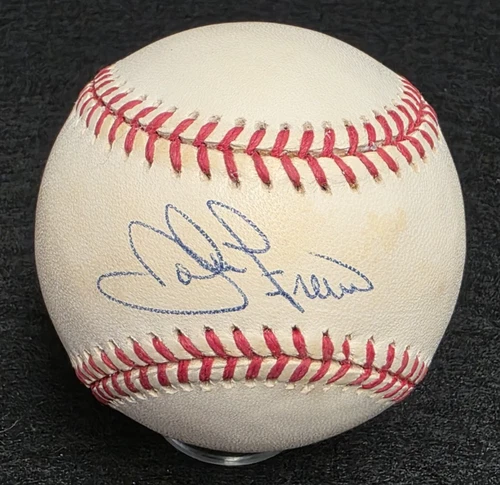 JOHN FRANCO Signed Official Baseball-REDS-NEW YORK METS-JSA