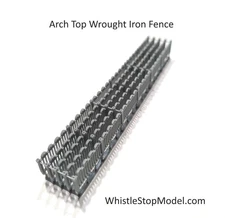 Arch Top Wrought Iron N2009