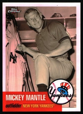 2007 Topps #MMS27 Mickey Mantle Refractor SP Mickey Mantle Story