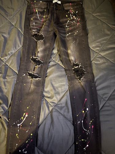 Paint Splat Fashion Nova Jeans