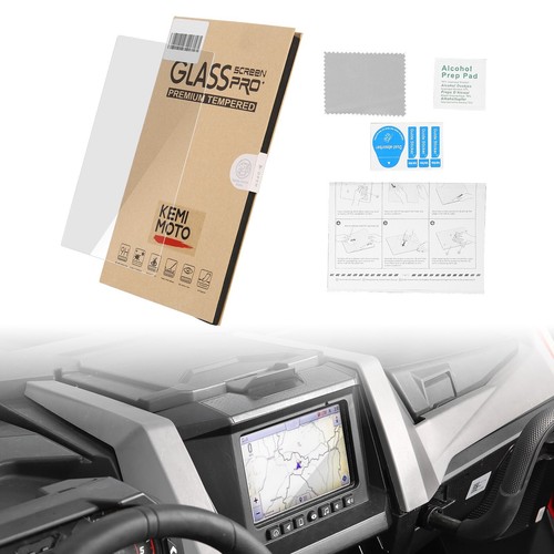 Navigation Display Screen Protector Tempered Glass for Polaris RZR PRO XP - Picture 8 of 9