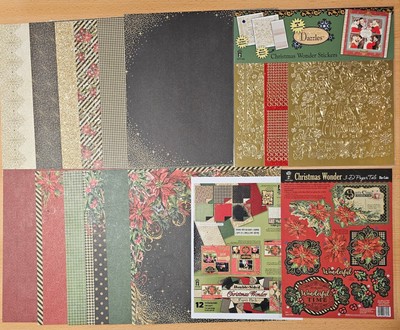 Hot Off the Press Christmas Wonder Paper Pack, 3D Paper Tole & Dazzels Stickers