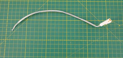 NAMZ JST 2-poliges Mini-Anschlusskabel 20 cm - Weiß                      _0.01_5