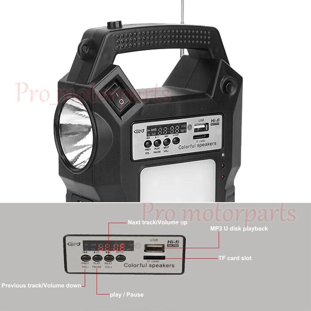 Portable Power Station Solar Generator Panel Power Bank Outlet Camping