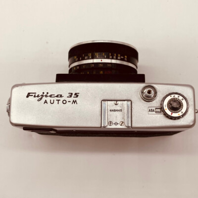 60s Fujica 35 Auto-M Rangefinder Film Camera Fuji Copal 60s Fujica 35 Auto-M Rangefinder Film Camera Fuji Copal