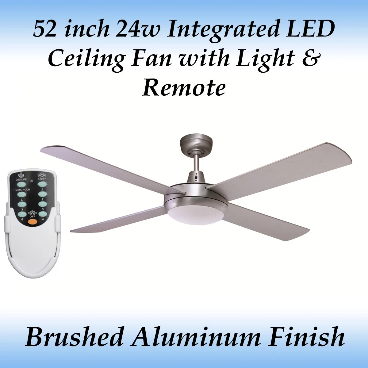 Home office top ceiling fan