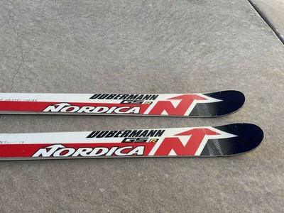 🎿 NORDICA Dobermann GSR 186 cm GS Giant Slalom Race Skis r=27m  