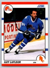 1990-91 Score - #290 Guy Lafleur
