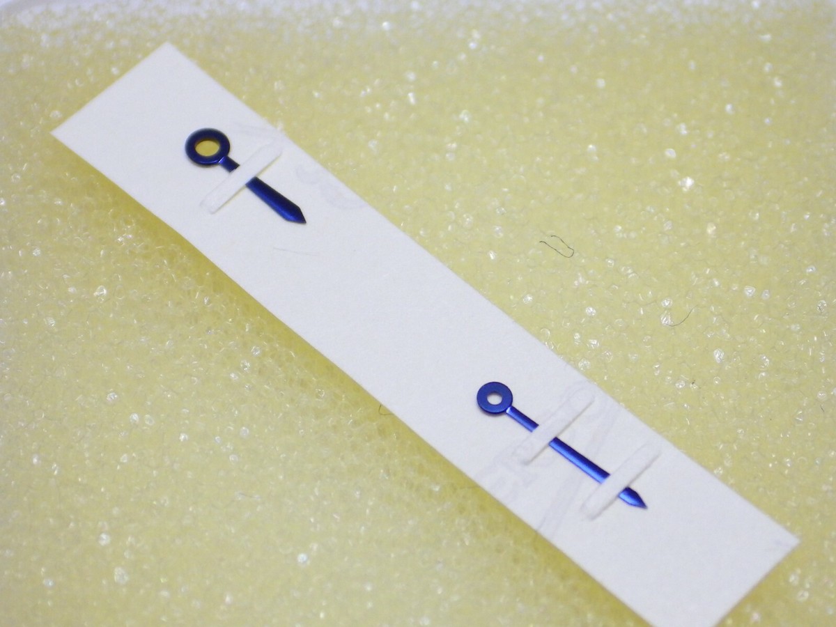 Cartier Hands Blue Steel 39184381 for Tank Large mvt 081