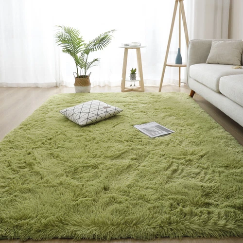 Super Soft Shaggy Rugs Anti-Slip Large Fluffy Rug Living Room Bedroom Carpet Mat - Picture 9 of 35