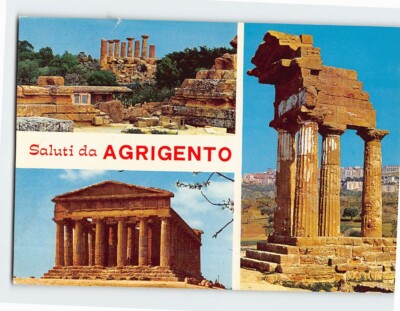 Postcard Saluti da Agrigento Italy