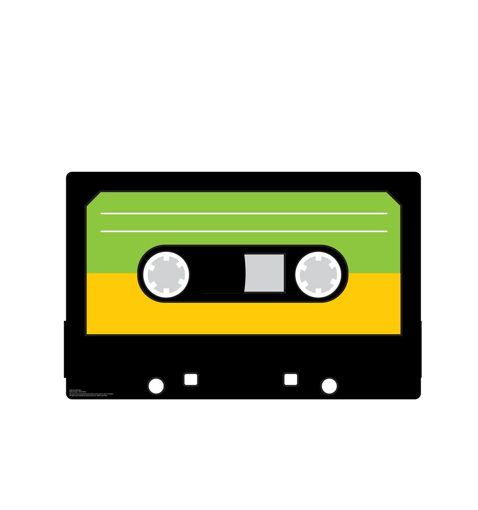 ILLUSTRATED CASSETTE TAPE - GIANT STANDUP/CUTOUT BRAND NEW - PARTY 3064