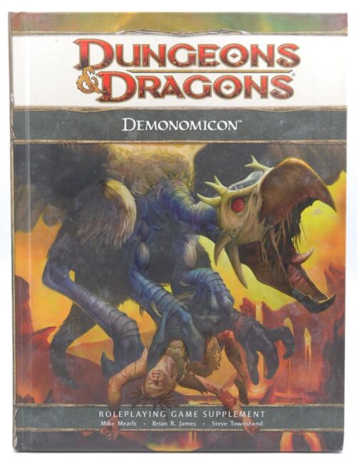 4th Edition D&d Ser.: Demonomicon by Mike Mearls (2010, Hardcover 