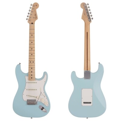 ギター Fender Japan Daphne Blue Offset Tele SKB Fender Japan Offset Telecaster with Rosewood FB in Daphne