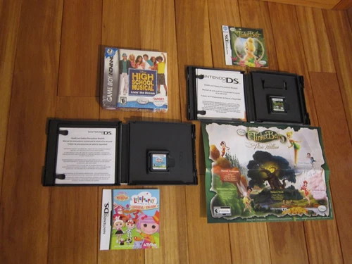 Disney Fairies: Tinker Bell (Nintendo DS) + HIGH SCHOOL MUSICAL -NEW+LAIAIOOPSY