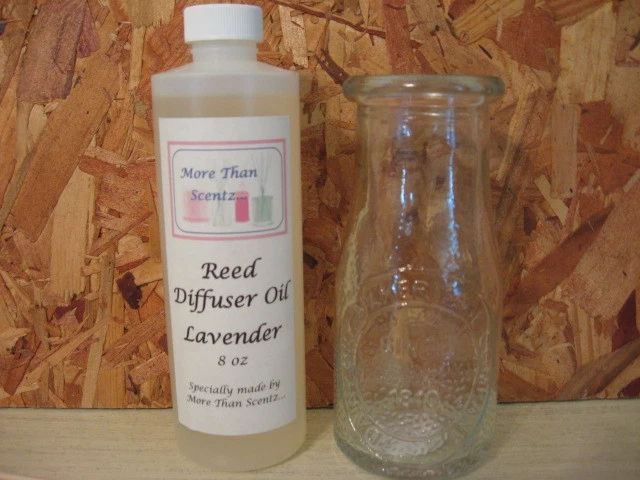 Reed Diffuser Fragrance Oil Set - Mini Milk Bottle, Oil, Reeds - Asst Fragrances - Image 2 of 4