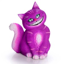 Mad Cat Table Lamp Vibrant Turquoise Eyes Unique Ornament Low Voltage Led