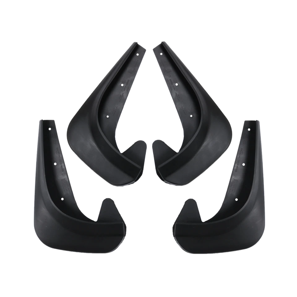 4PCS EVA Plastic Wearing Mud Flaps Splash Guards For Car Front & Rear Fender - Imagem 3 de 4
