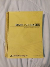 MATH CARD GAMES Activities For Learning, Includes DVD, 4th Edition