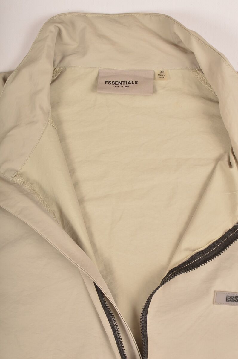 Fear of God Essentials Half Zip Track Jacket Windbreaker Fear of God Essentials Half Zip Track Jacket Windbreaker