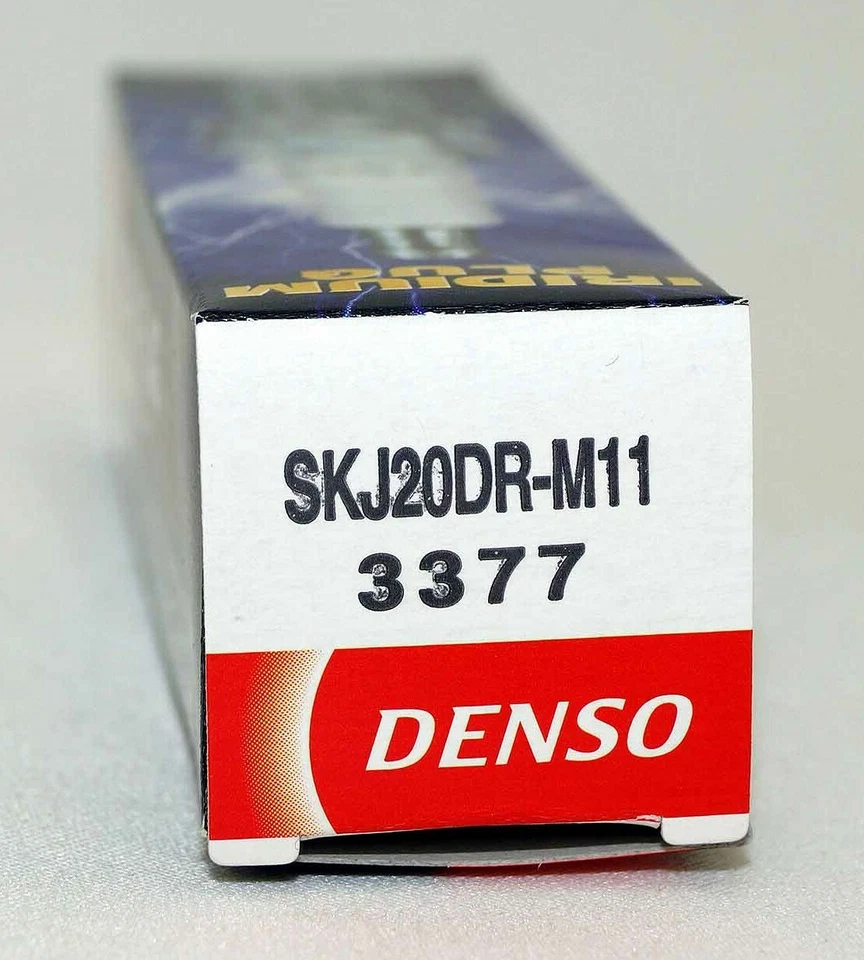 Juego de 6 bujías de iridio de larga duración originales Denso OEM SKJ20DRM11 para Honda Foto 4 de 4