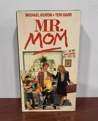 MR. MOM   New Sealed VHS  1990 VIDEO TREASURES  Michael Keation Terri Garr  PG