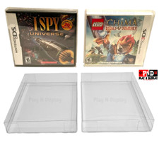 25 NINTENDO 3DS 2DS DS GAME PROTECTIVE SLEEVE BOX PROTECTOR CLEAR CASE