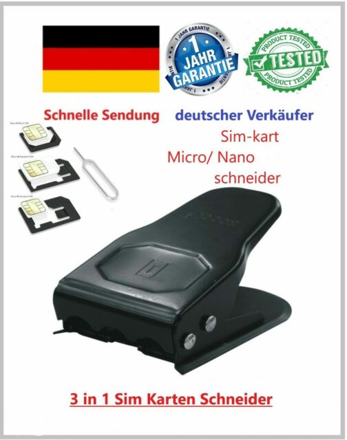 Sim Kart Schneider Stanze Cutter Universal Sim / Mikro / Nano / Micro 3 in 1