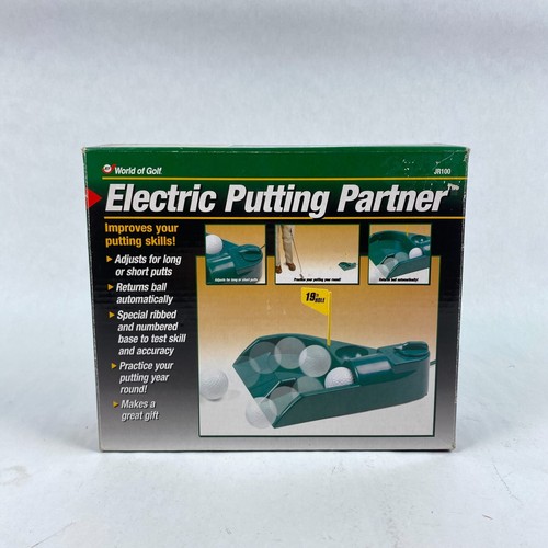 Electric Putter Partner World Of Golf Trainer Aid TESTED - Picture 3 of 6