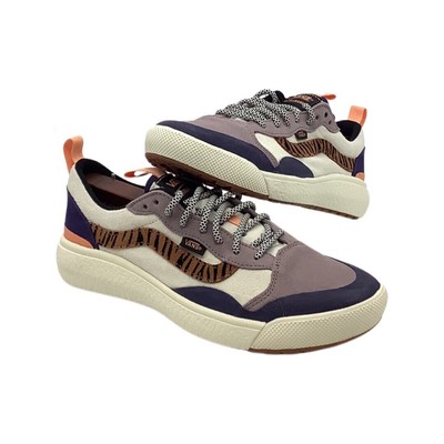 Vans Animal Stripes UltraRange Exo SE Sneaker Mens 7.5/ Womens 9  White/Purple | eBay