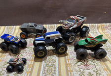 Monster Jam Monster Truck Zombie Grave Digger Dragon LOT of 6 Various Sizes