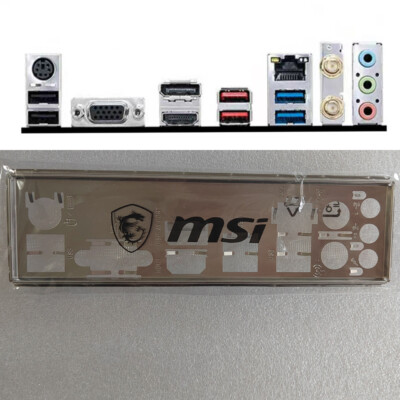 1Ps For MSI B560M PRO-VDH B560M PRO-VDH WIFI I/O Shield BackPlate Blende Bracket