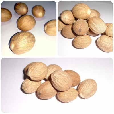 Ceylon Whole Nutmeg Grade A Quality Organic Herbs & Spices Free Shipping100g new