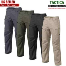 Tactical Mens Cargo Pants Waterproof Work Pants Outdoor  Hiking Combat Trousers