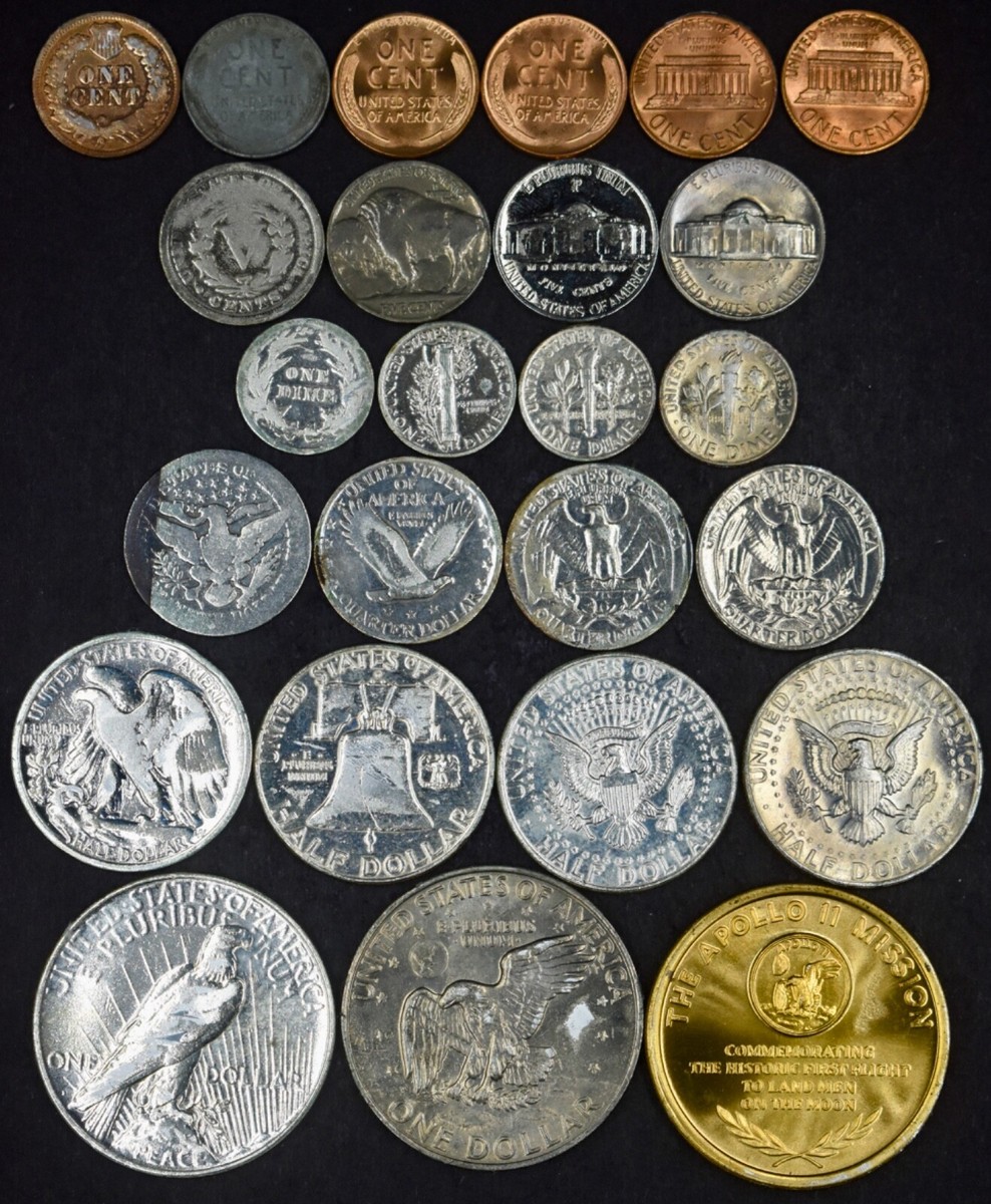 アメリカ　コインアルバム　U.S 20th CENTURY TYPE COINS 20th Century Type U.S Coin Collection in Whitman Album - 30