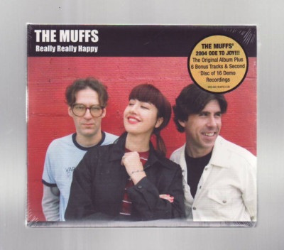 (CD) THE MUFFS - Really Really Happy / Digipak / Deluxe Edition / 2 CD / NEW