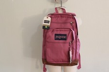 MOCHILA JANSPORT MALVA HAZE NUEVA CON ETIQUETAS PARA MUJER Y HOMBRE