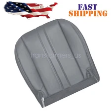 Driver Bottom Seat Cover 2003-2014 For Chevy Express & GMC Savana Cargo Van Gray