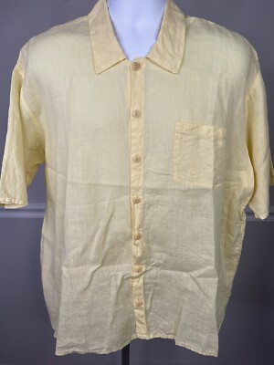 トップス FLAX by Jaenne Engelhart linen shirt Vintage FLAX by Jeanne Engelhart Oversize Linen Shirt White