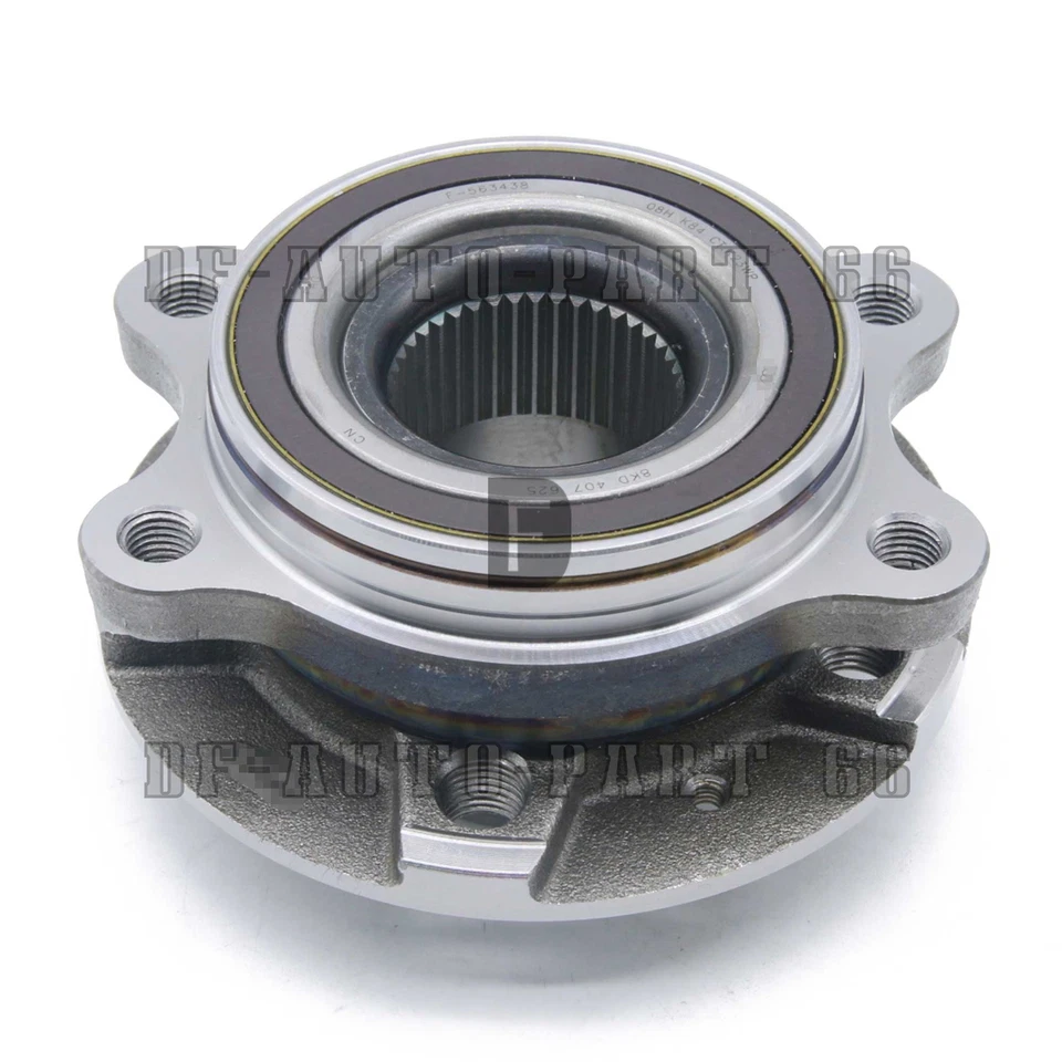 Buje de rueda delantera + cojinete para Audi A4 A6 A8 Q5 S6 S7 B8 4G 2007-2018 4H0498625-NUEVO Foto 2 de 4