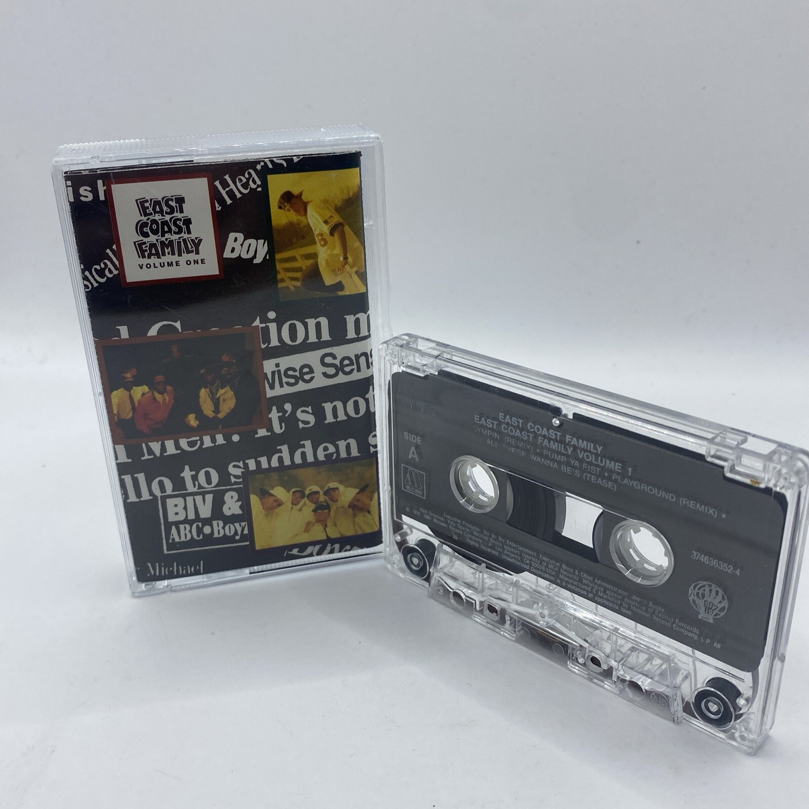 East Coast Family Cassette Volume One Audio Tape 1 Rap Hip Hop Rare USA IMPORT