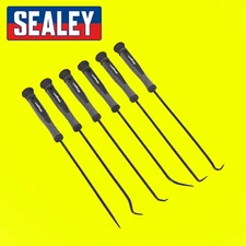 Genuine SEALEY S01104 Pick & Hook Set 6pc Extra-Long