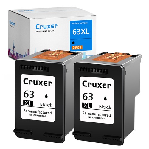 63XL Tinta Negra/Tricolor Para HP 63 63XL DeskJet 1110 1111 1112 ENVY 4510 4520 - Imagen 12 de 14