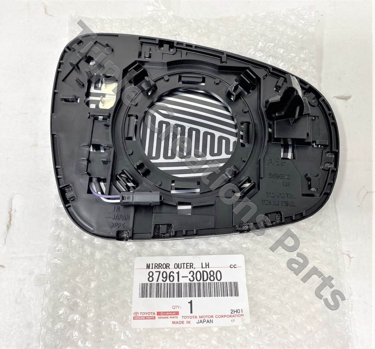 87961-30D80 TOYOTA GENUINE MIRROR OUTER, LH 8796130D80 | eBay
