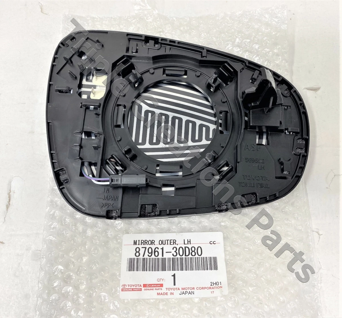 87961-30D80 TOYOTA GENUINE MIRROR OUTER, LH 8796130D80 | eBay