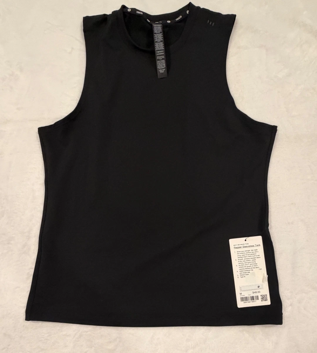 Débardeur Femme District. Vert Lime - Taille S - Sportswear - Sans Manches - NWOT