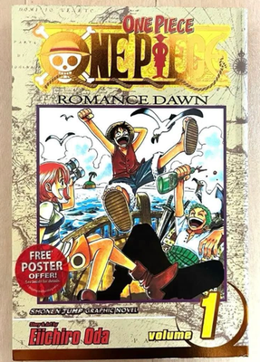 【美品】shonen jump volume 1 power pack Shonen Jump Power Pack Vol 1 Box VIZ 2003 One Piece First Print