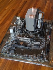 Intel i5-9600KF + MSI B360-A PRO Mainboard + Arctic Freezer 7 Pro + I/O Shield