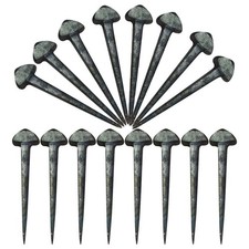 50Pcs Iron Horseshoe Nails for Hoof Care, Durable Low 5x1.1cm, As Shown